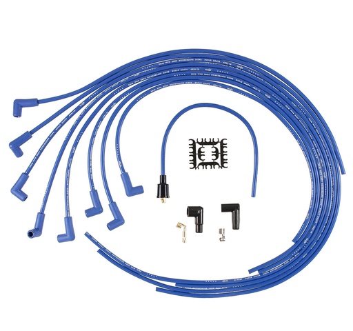 [ACL4041B] Accel - 8mm 90 Degree End Supp Blue Universal