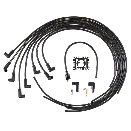 [ACL4041K] Accel - 8Mm 90 Degree End Black Universal