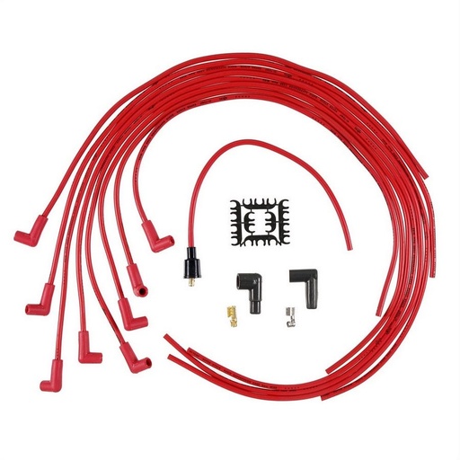 [ACL4041R] Accel - 8Mm 90 Degree End Red Universal