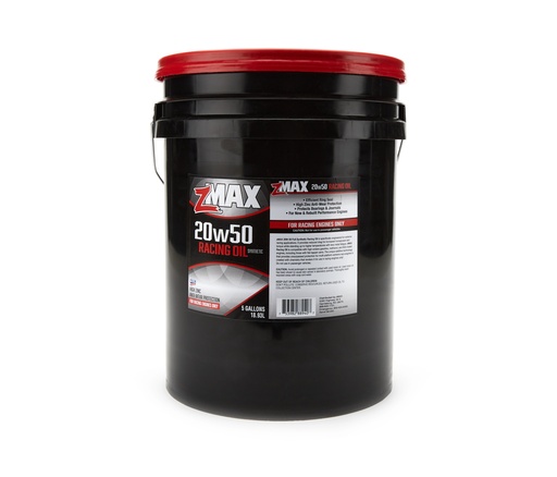 [ZMA88-940] Zmax - Racing Oil 20w50 5 Gal. Pail